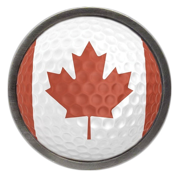Canadian Flag Golf Ball Clik