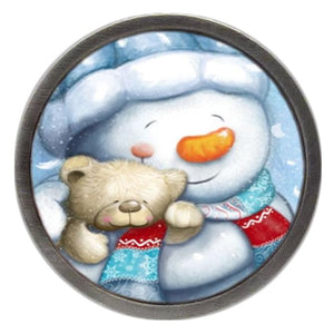 Snowman Teddy Clik