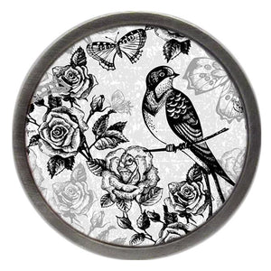 Bird, Rose & Butterfly Clik